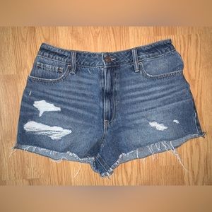 Hollister high rise mom shorts